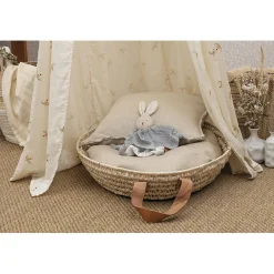 Kaloo Organic Cotton Doudou Rabbit Grey> Bunny Comforter