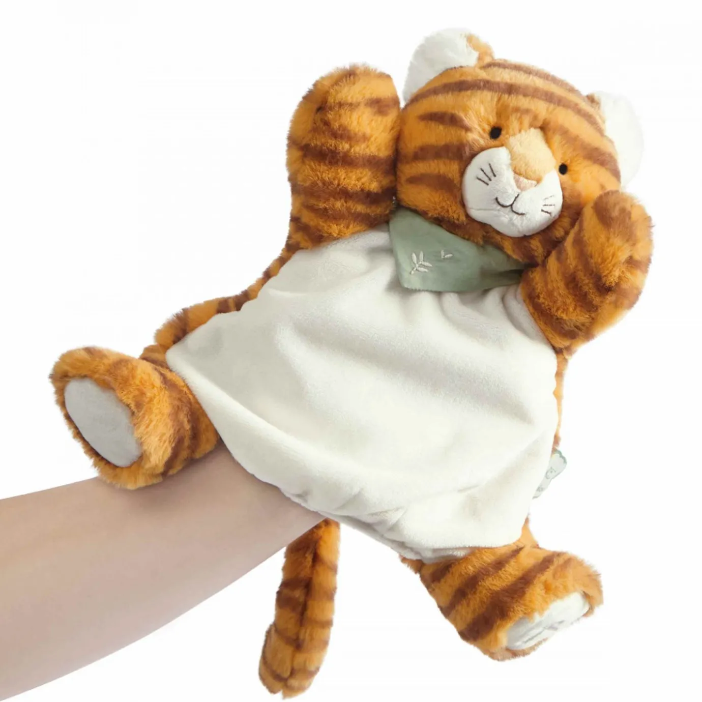 Kaloo Papaye Tiger Puppet> Animal Comforter