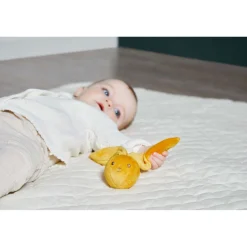 Kaloo Rabbit Rattle Ball Ochre><noscript><img width=