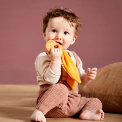 Kaloo Rabbit Teether Ochre><noscript><img width=