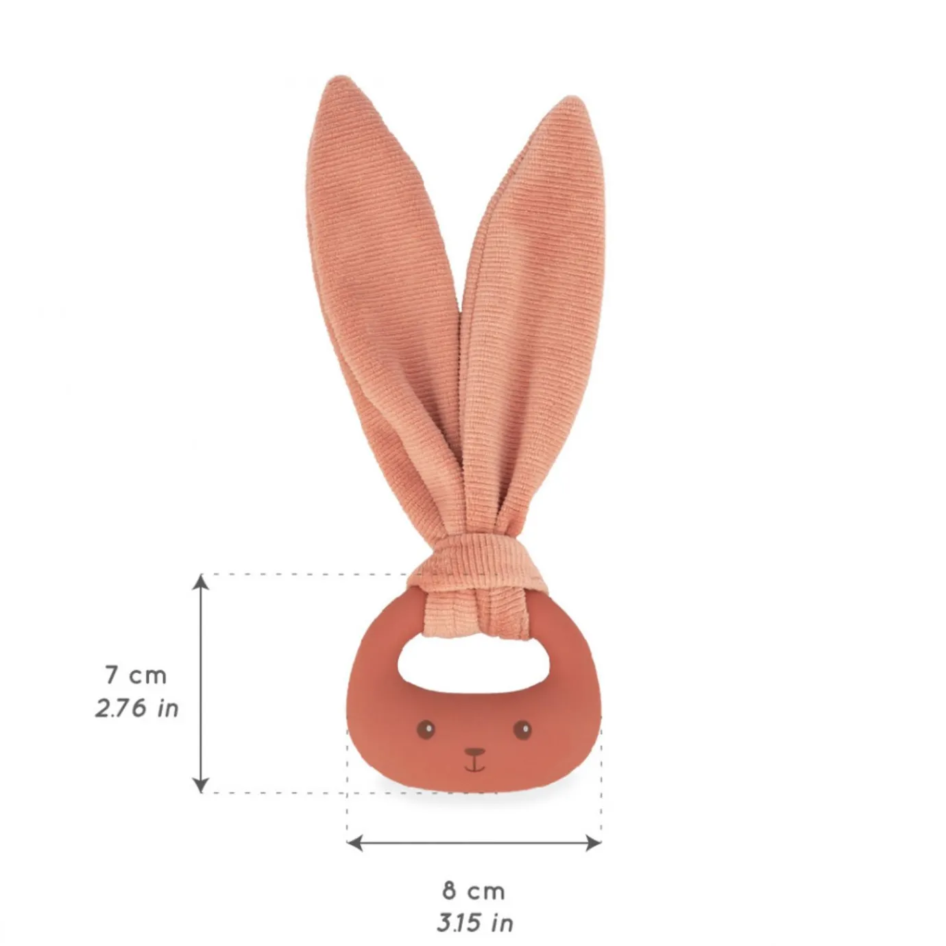 Kaloo Rabbit Teether Terracotta> Teething Ring