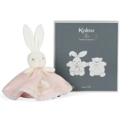 Kaloo Round Doudou Rabbit Pink> Bunny Comforter